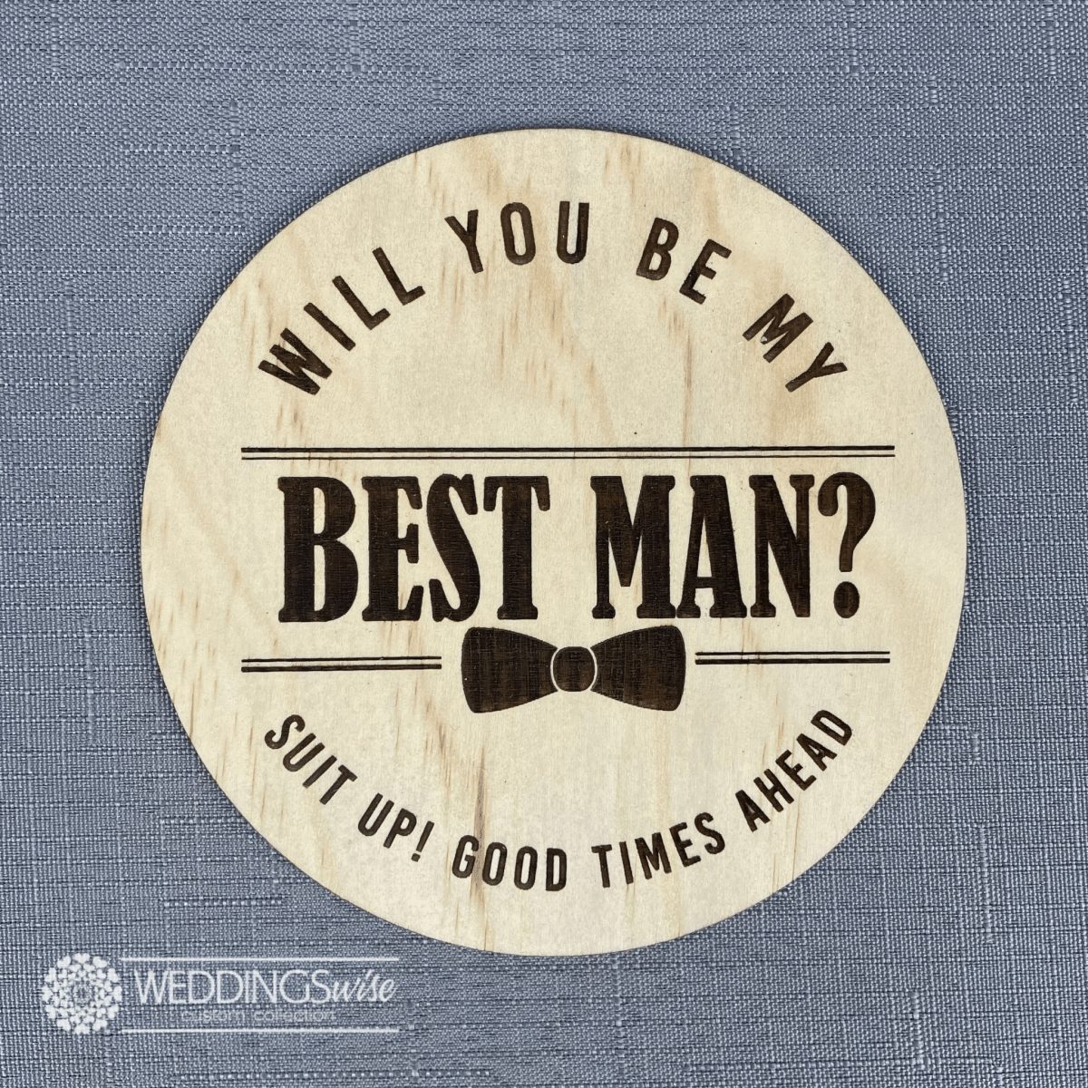 Will You Be My Best Man Plaque