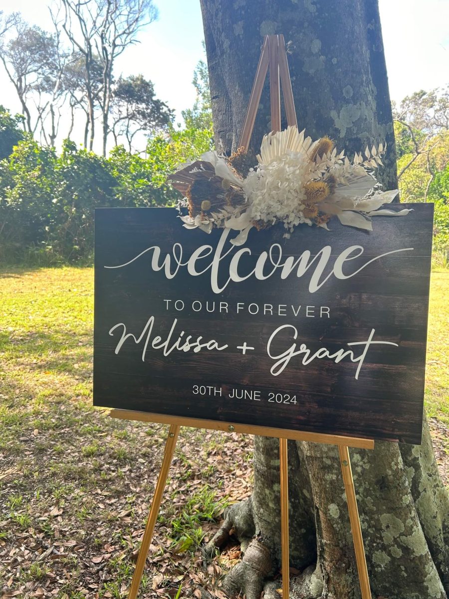 Rustic Timber Printed Welcome Sign - Image 8