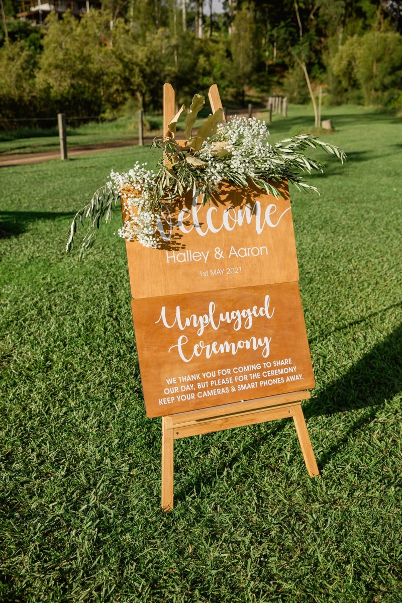 Unplugged Timber Sign - Image 4