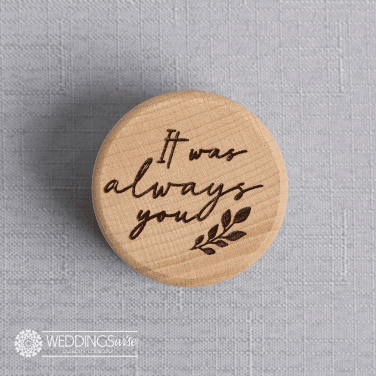 It Was Always You Ring Box