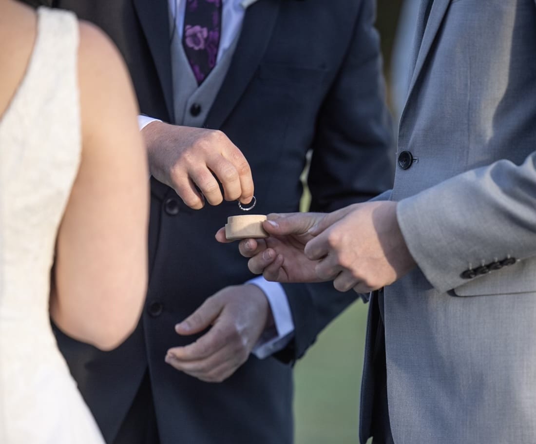 "We Got This" Timber Ring Box- Engraved Wedding Ring Keepsake - Image 5