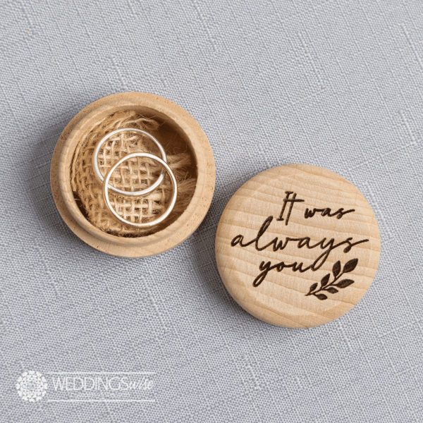 It Was Always You Ring Box