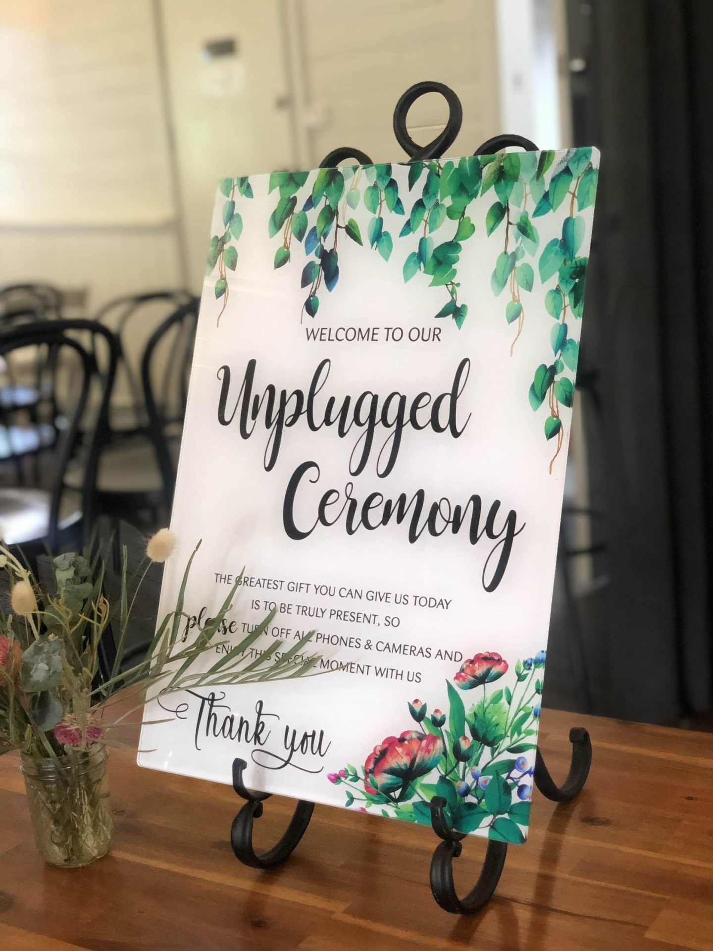 Unplugged Ceremony