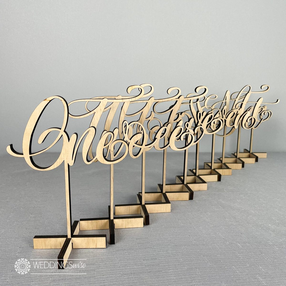 Timber Standing Table Number - Image 12