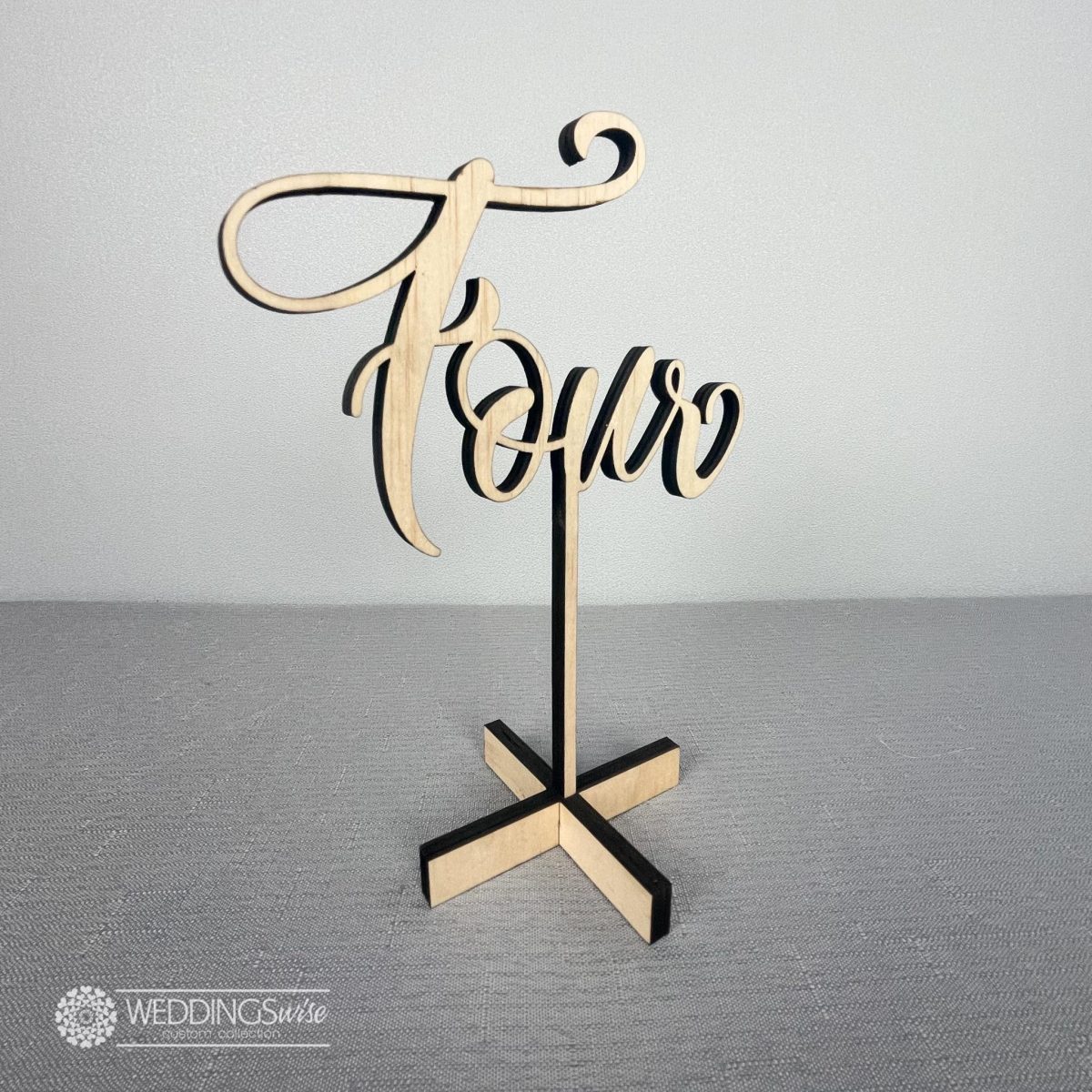 Timber Standing Table Number - Image 6