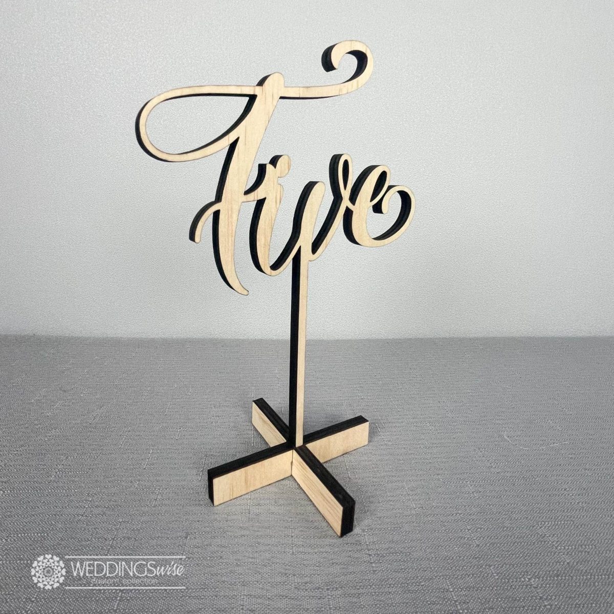 Timber Standing Table Number - Image 7