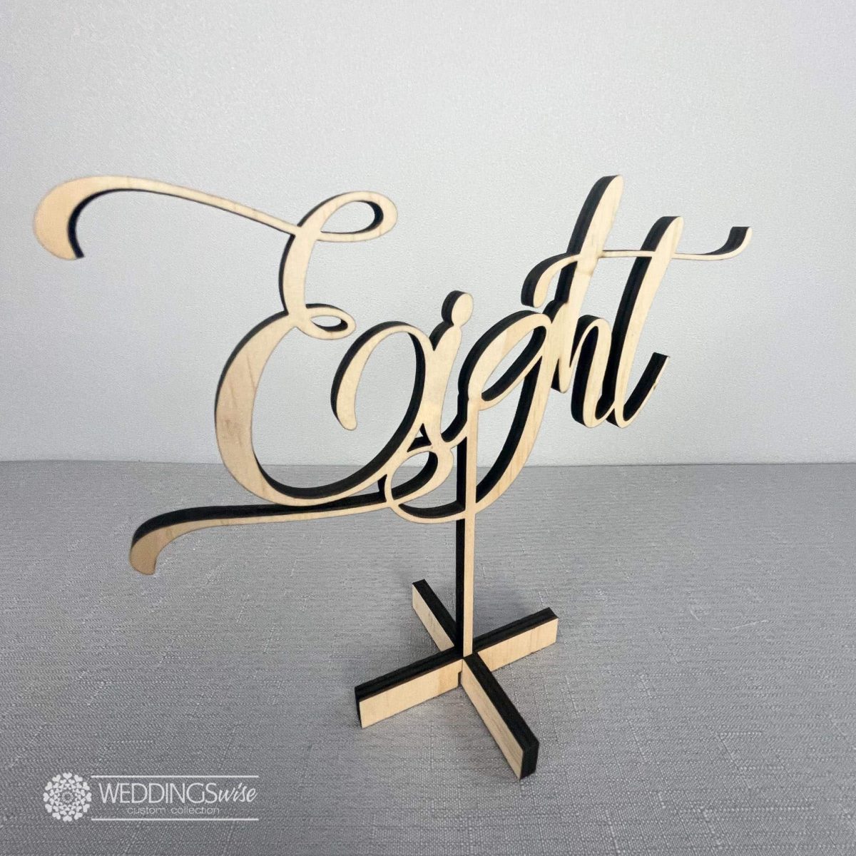 Timber Standing Table Number - Image 9