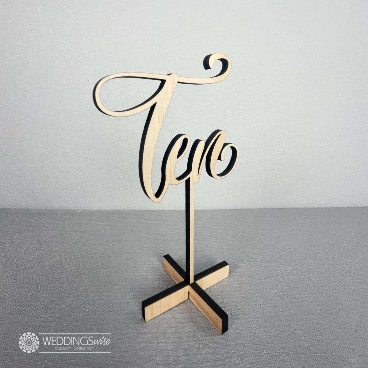 Timber Standing Table Number - Image 11