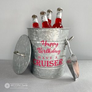 Happy Birthday Ice Bucket - Have a Cruiser
