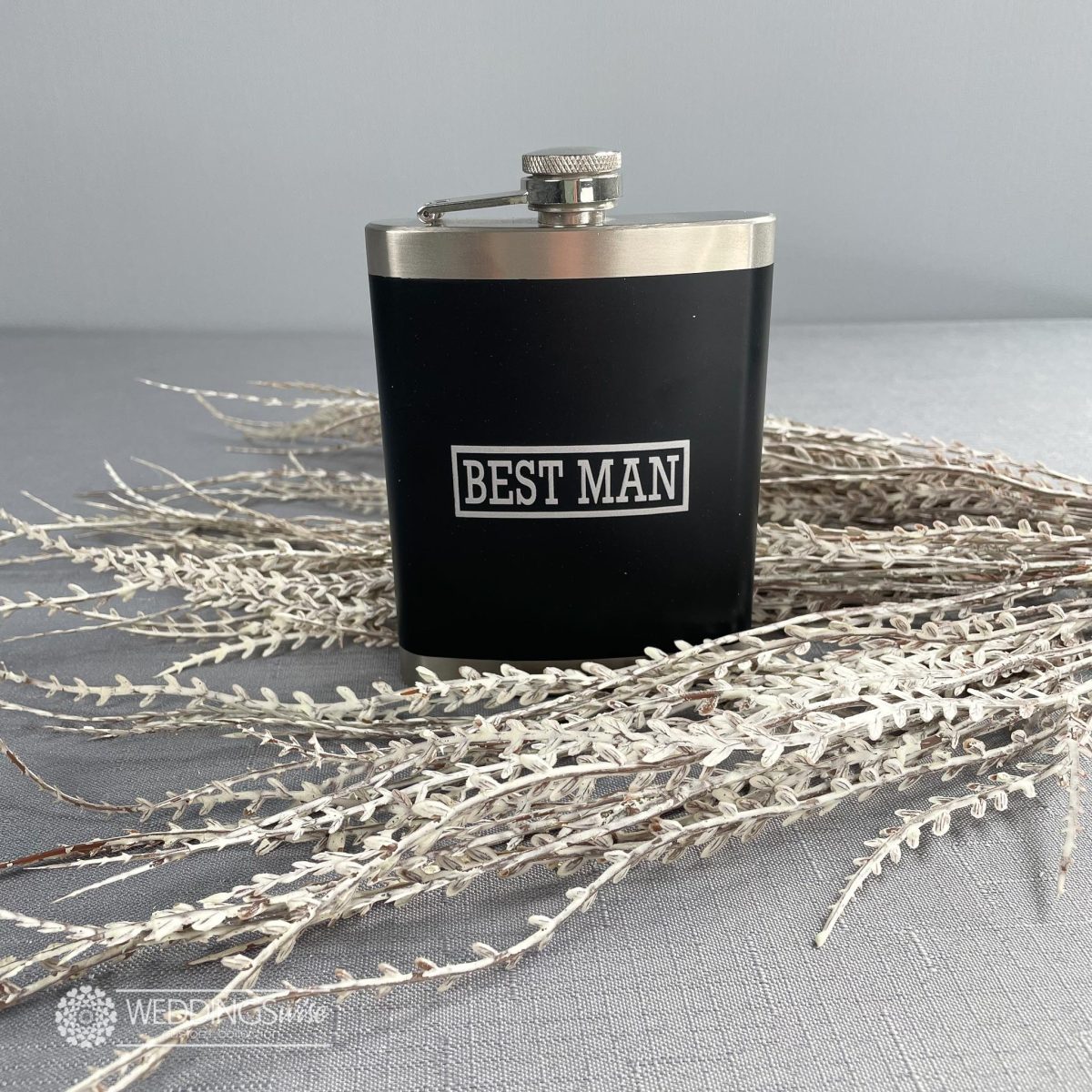 Best Man Hip Flask
