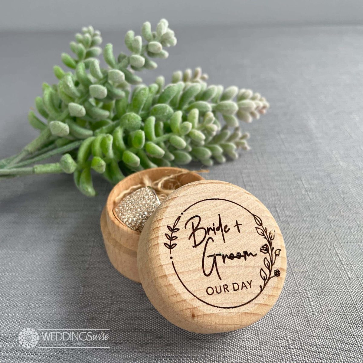 Our Day Timber Ring Box