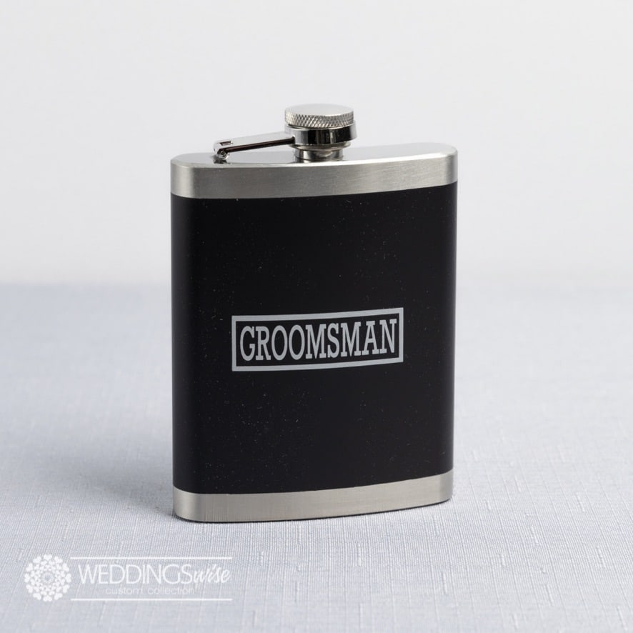 Groomsman Hip Flask
