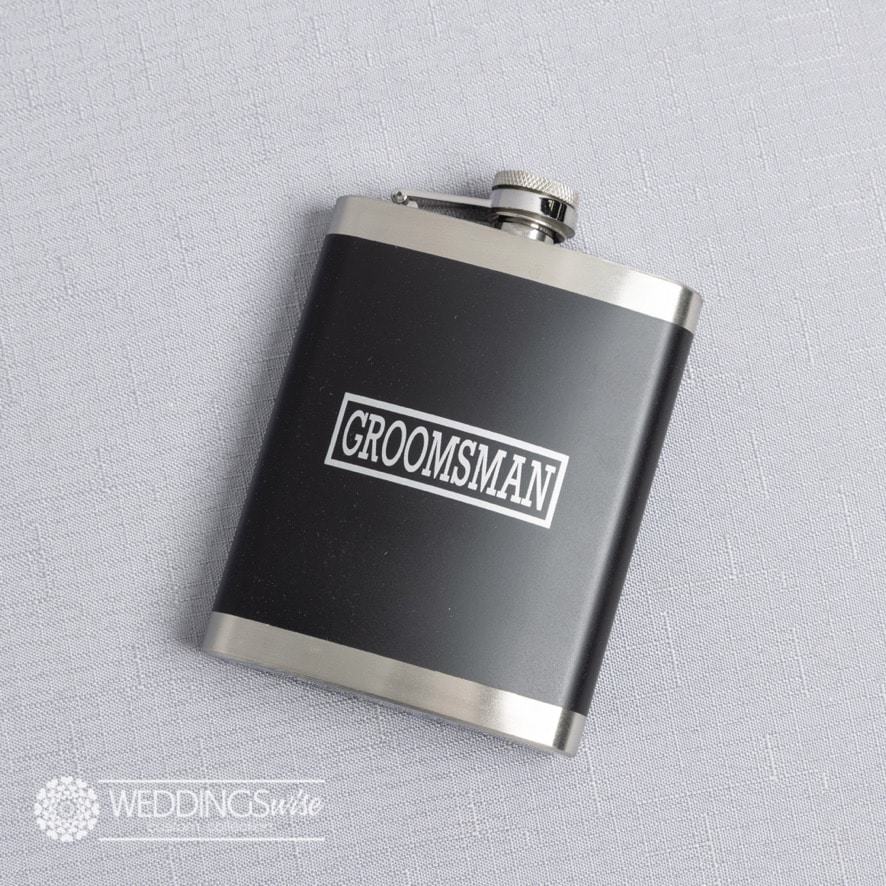 Groomsman Hip Flask