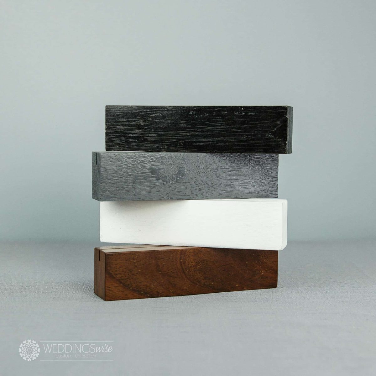 Timber Blocks for Table Signage