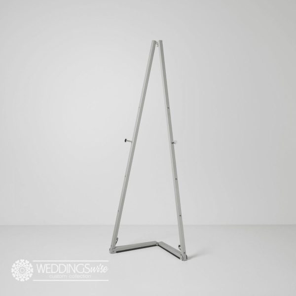 Grey Metal Easel HIRE