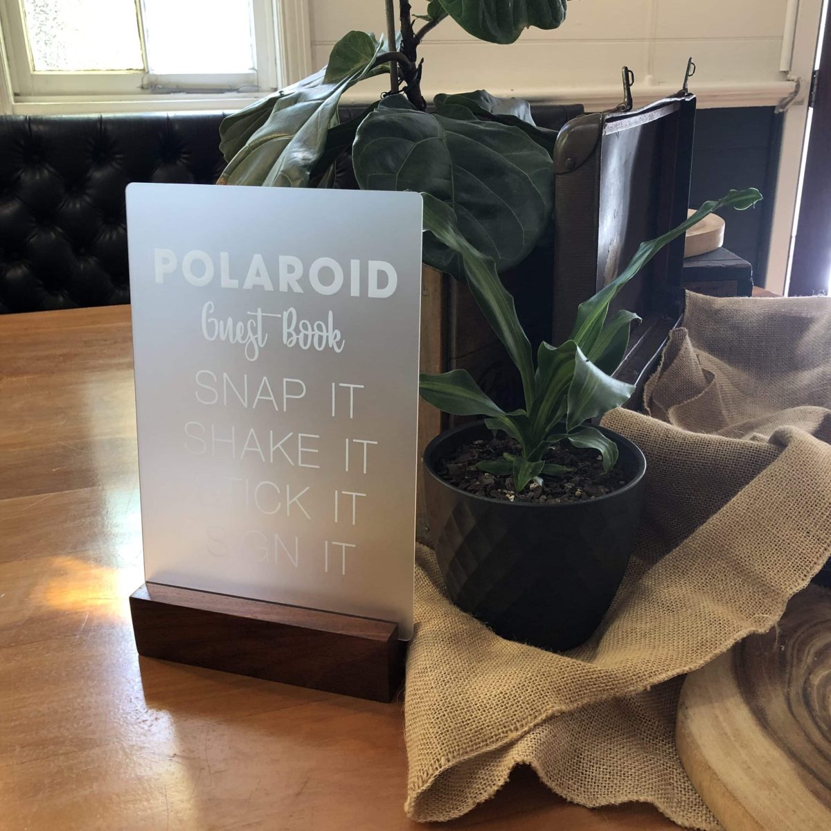 Polaroid Guestbook Sign - Image 3