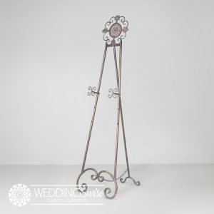Antique Wrought Iron Easel HIRE