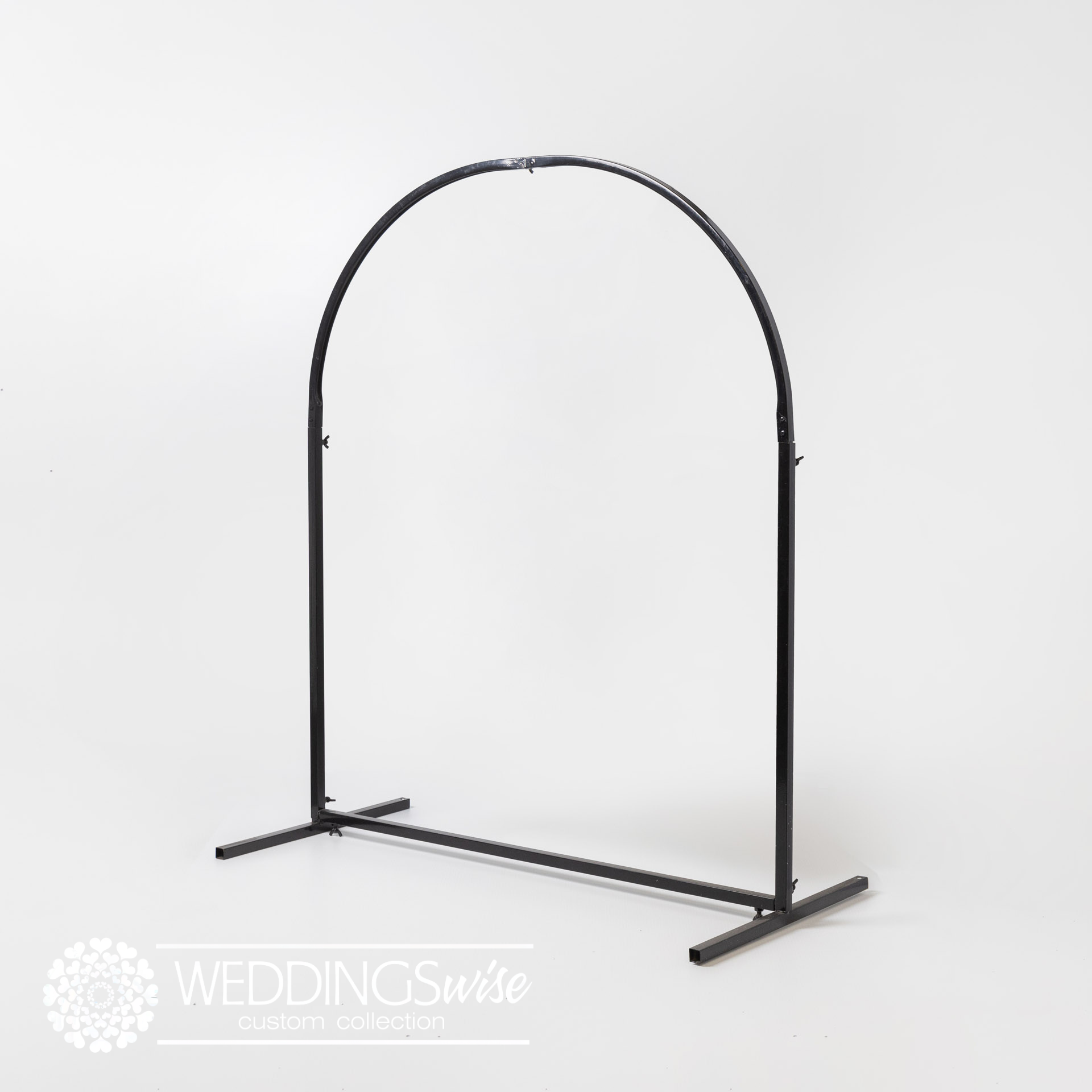 Small Black Metal Arch Easel- HIRE - Image 2