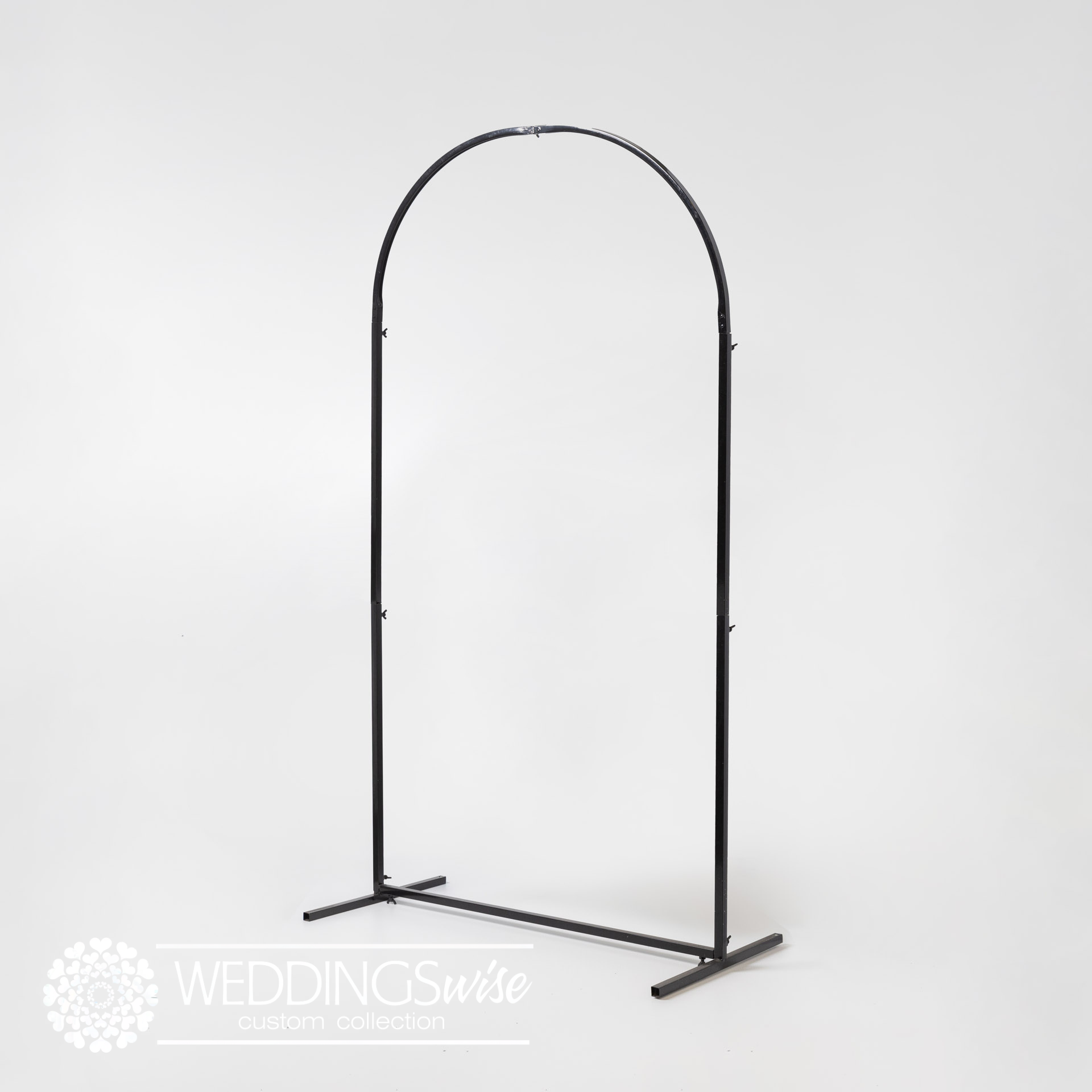 Large Black Metal Arch Easel- HIRE - Image 2