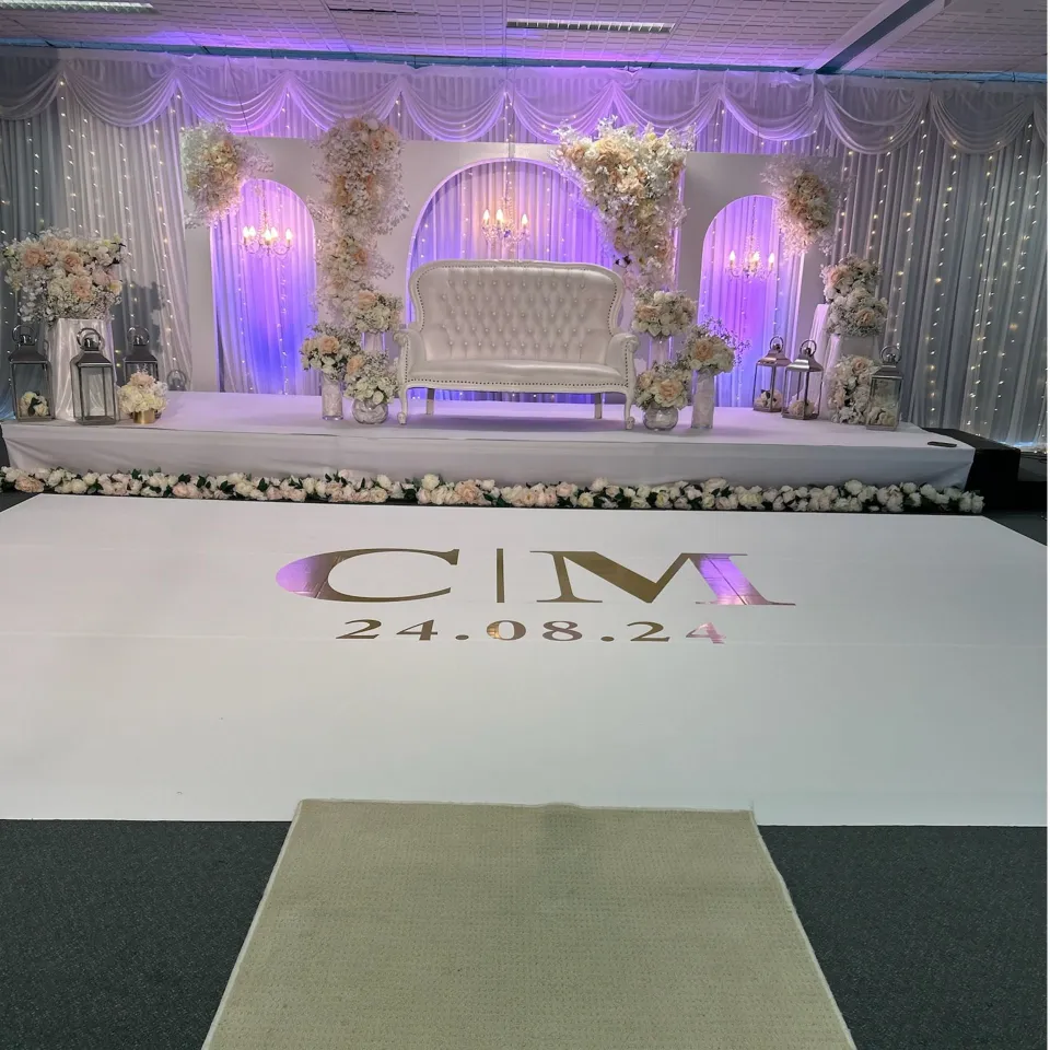 Custom Wedding Dance Floor Decals - Image 4